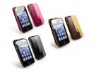 Tuff-Luv Evolve Leren Flip Case Hoes voor iPhone 4