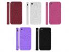 Tiki Series Silicone Skin Case Hoes voor iPhone 4