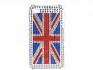 Great Brittain Diamond Case Hoes voor iPhone 4/4S