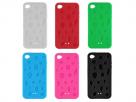 Spots Silicone Skin Hoes voor iPhone 4