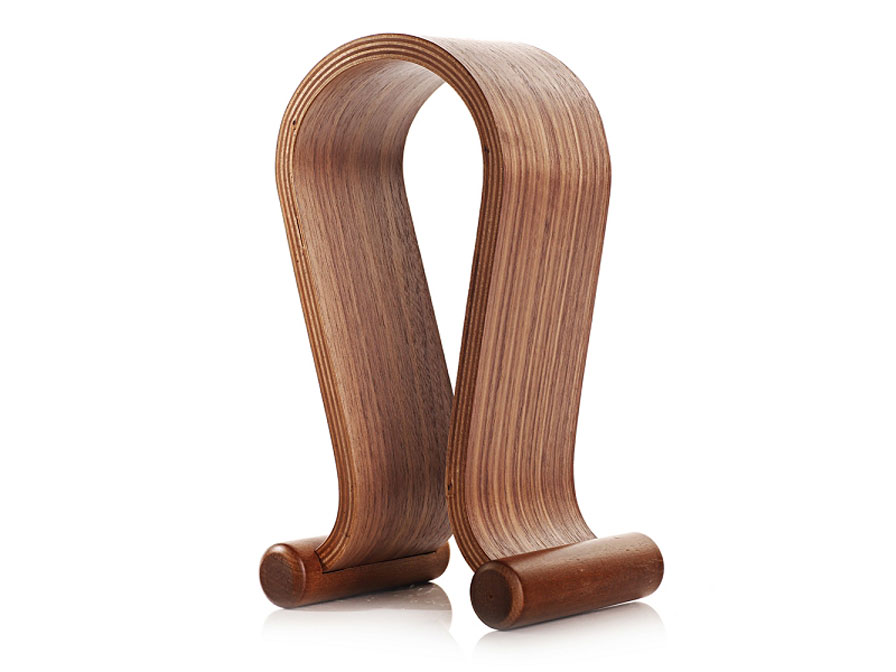 Samdi Houten Headphone Stand Koptelefoon Standaard | Walnoot