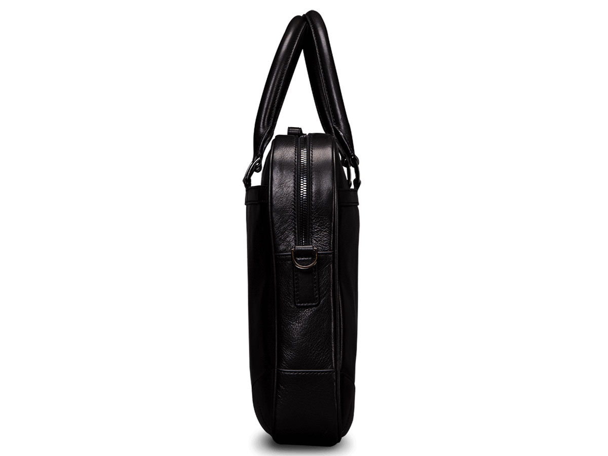 Sena Heritage Commuter Bag Zwart - 15 inch Leren Laptoptas