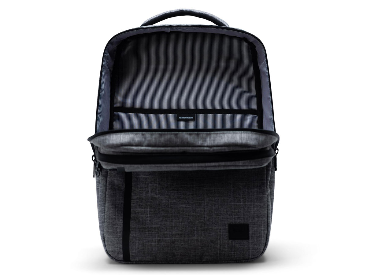 Herschel Supply Co. Travel Backpack Rugzak - Raven Crosshatch