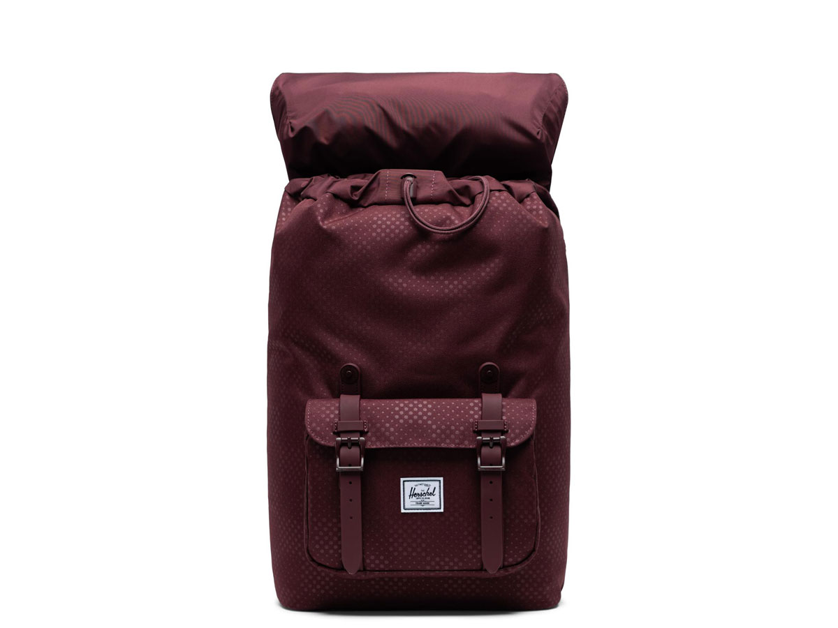 Herschel Supply Co. Little America Rugzak - Plum Dot Check (Mid)