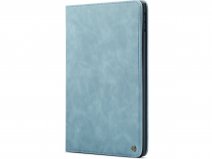 CaseMania Slim Stand Folio Case Aqua - iPad 10.2 hoesje