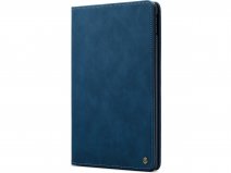 CaseMania Slim Stand Folio Case Donkerblauw - iPad 10.2 hoesje