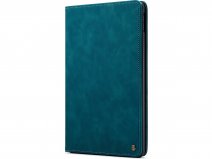 CaseMania Slim Stand Folio Case Donkergroen - iPad 10.2 hoesje