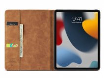 CaseMania Slim Stand Folio Case Cognac - iPad Air 4/5 hoesje