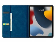 CaseMania Slim Stand Folio Case Donkerblauw - iPad Air 4/5 hoesje