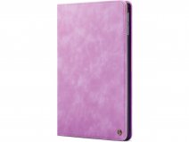 CaseMania Slim Stand Folio Case Lila Paars - iPad Mini 6 hoesje