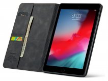 CaseMania Slim Stand Folio Case Zwart - iPad Mini 6 hoesje