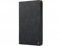 CaseMania Slim Stand Folio Case Zwart - iPad Mini 6 hoesje