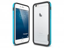 Spigen Neo Hybrid EX Metal Case Blauw - iPhone 6/6s hoesje
