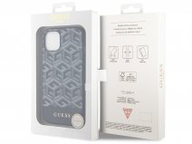 Guess G-Cube MagSafe Case Zwart - iPhone 14 hoesje