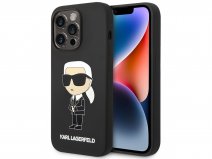 Karl Lagerfeld Ikonik Karl MagSafe Case Zwart - iPhone 14 Pro Max hoesje