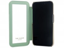 Ted Baker Liriam Mirror Folio Case - iPhone 14 Pro Max Hoesje