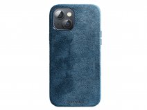 Alcanside Alcantara MagSafe Case Blauw - iPhone 15 Plus hoesje