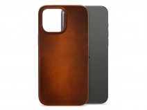 Mobilize MagSafe Leather Case Burned Cognac - iPhone 15 Pro Max hoesje