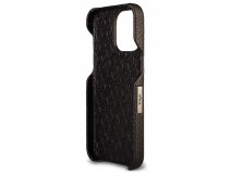 Vaja 2in1 Wallet Leather Case MagSafe Zwart - iPhone 15 Pro Max Hoesje Leer