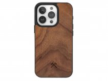Woodcessories Walnut MagSafe Case - iPhone 15 Pro Max hoesje van Hout