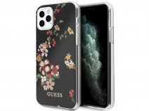 Guess Floral TPU Skin Case No. 4 - iPhone 11 Pro hoesje