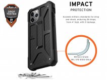 Urban Armor Gear Monarch Carbon - iPhone 11 Pro hoesje