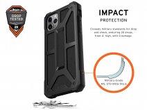 Urban Armor Gear Monarch Leer - iPhone 11 Pro Max hoesje