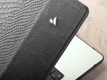 Vaja Suit Kobra Leather Case Zwart - Leren MacBook Pro 14