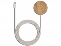 Woodcessories MagPad Charger Oak - Houten MagSafe Oplader