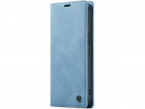 CaseMania Vintage Slim Bookcase Lichtblauw - Samsung Galaxy A15 hoesje