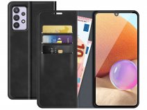 Just in Case Magnetic BookCase Zwart - Samsung Galaxy A32 4G hoesje