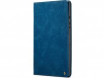 CaseMania Slim Stand Folio Case Donkerblauw - Samsung Galaxy Tab A9+ hoesje