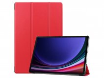 Just in Case Smart Folio Rood - Samsung Galaxy Tab S9 / S9 FE Hoesje