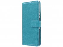 Bookcase Mapje Turquoise - Sony Xperia 10 II hoesje
