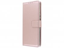 Bookcase Mapje Rosé Goud - Sony Xperia L4 hoesje