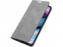 Just in Case Magnetic BookCase Grijs - OnePlus Nord CE 5G hoesje