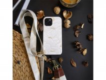 MIO Lanyard White Roses - Universeel Smartphone Nekkoord