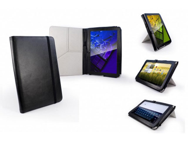 Tuff-Luv Tri-Stand Kunstleren Case Hoes Acer Iconia Tab A200