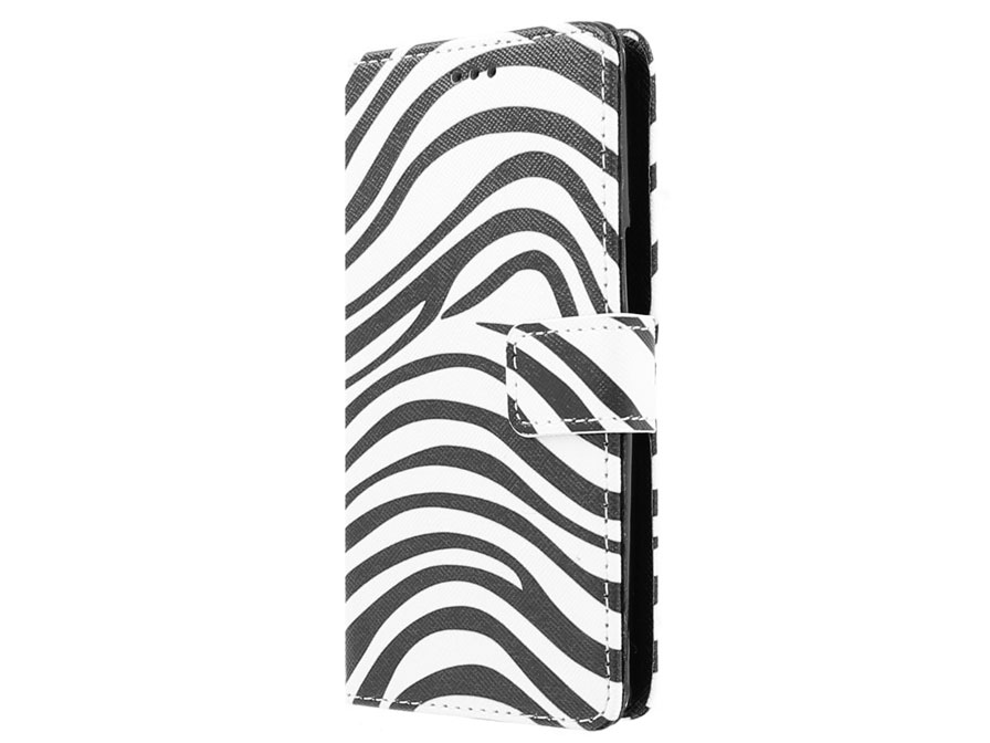 Zebra Book Case Hoesje voor Acer Liquid E3