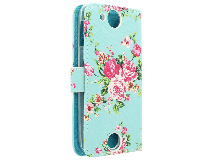 Flower Book Case - Acer Liquid Jade S/Jade Z hoesje