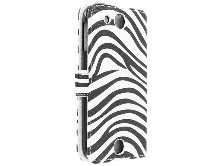 Zebra Book Case Hoesje voor Acer Liquid Jade Z
