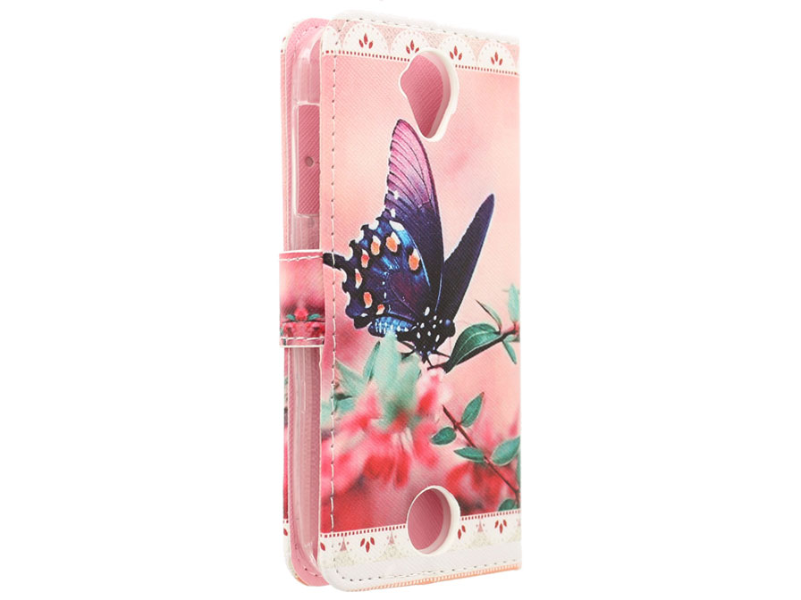 Acer Liquid Z330 Hoesje - Butterfly Book Case