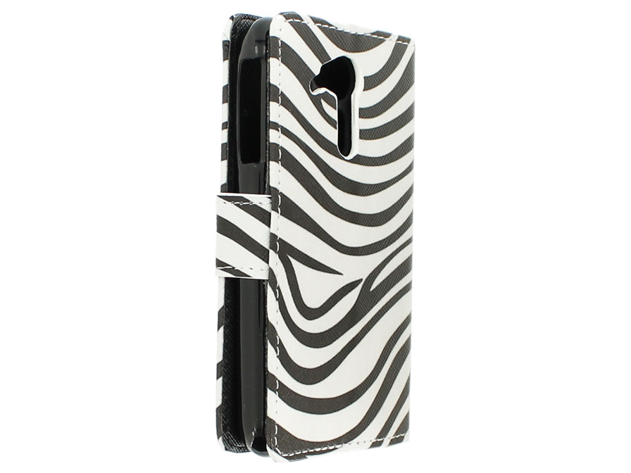 Zebra Book Case Hoesje voor Acer Liquid Z4