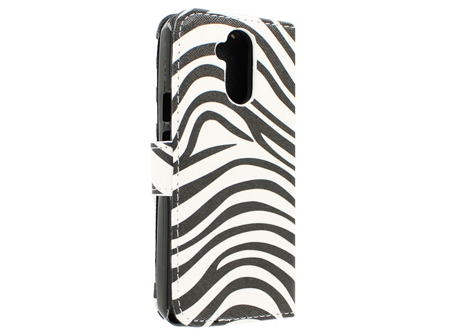 Zebra Book Case Hoesje voor Acer Liquid Z410