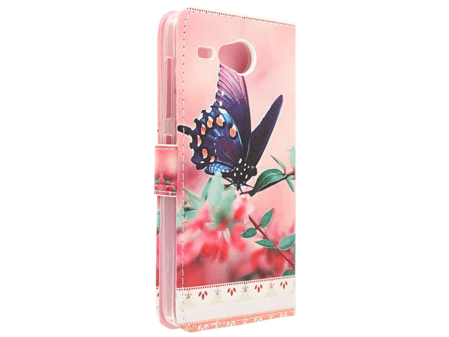 Butterfly Book Case - Acer Liquid Z520 hoesje