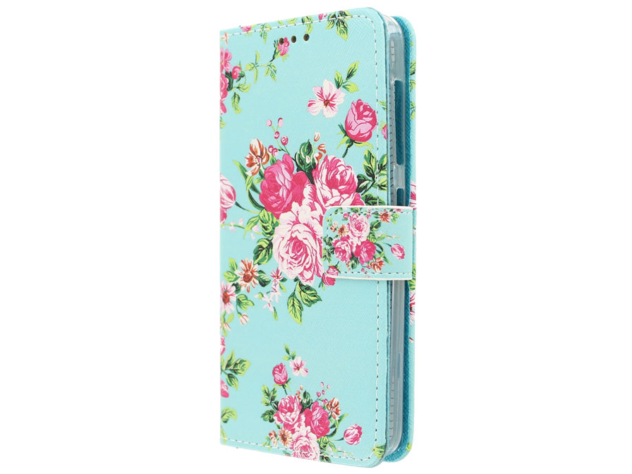 Flower Book Case - Acer Liquid Z520 hoesje