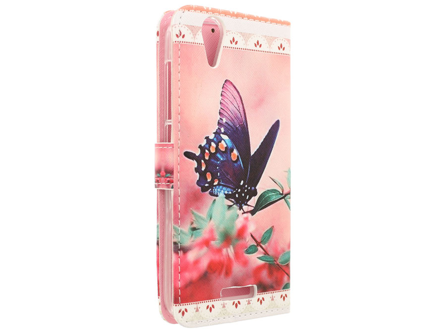 Acer Liquid Z630 Hoesje - Butterfly Book Case