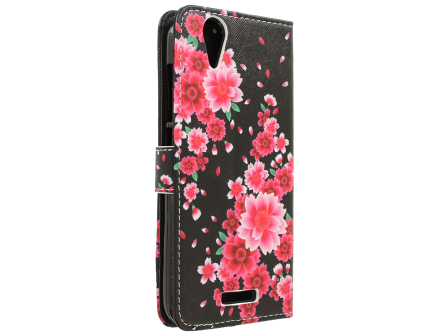 Acer Liquid Z630 Hoesje - Lily Flower Book Case