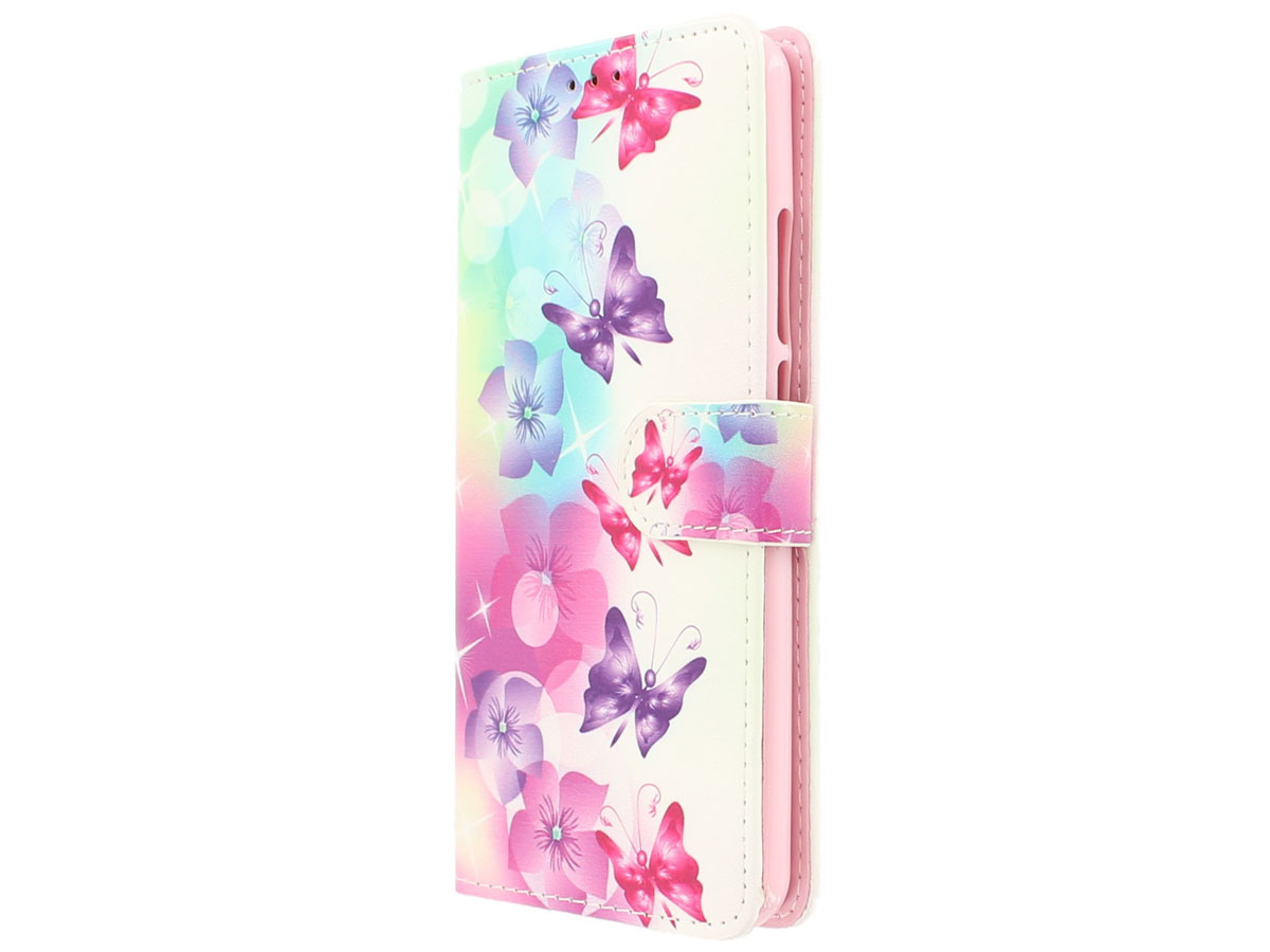 Butterflies Bookcase - Acer Liquid Z6 Plus hoesje