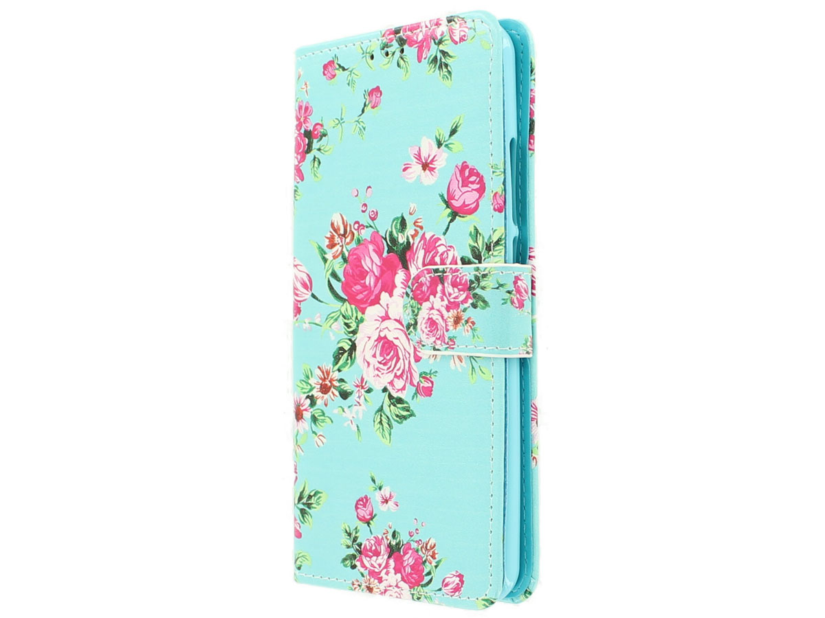 Flower Bookcase - Acer Liquid Z6 Plus hoesje